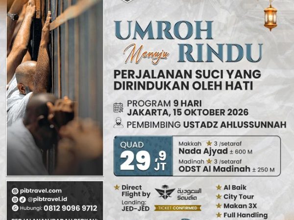 umroh sunnah rindu